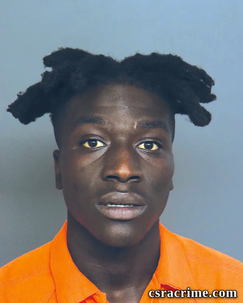 Cedric Washington booking photo