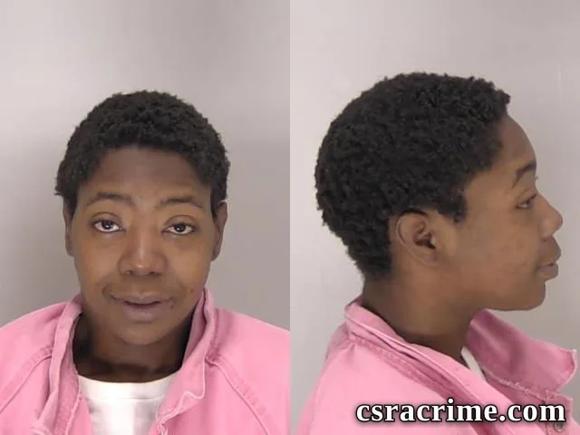 Chanel Jones booking photo