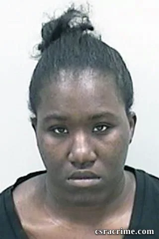 Chantrice Tolbert booking photo