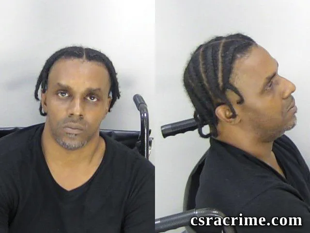 Charles Bostic JR booking photo