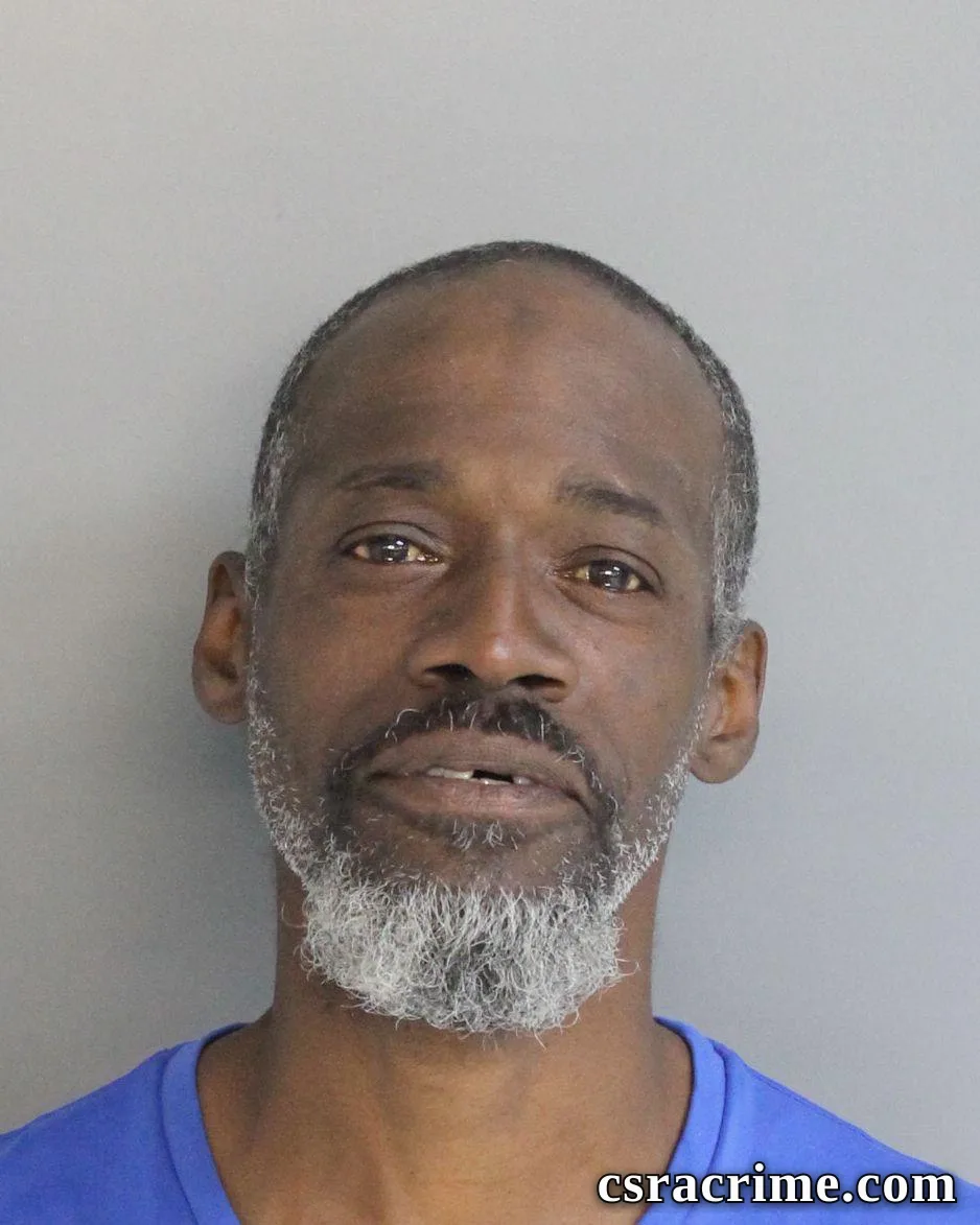 Charles Cummings JR booking photo