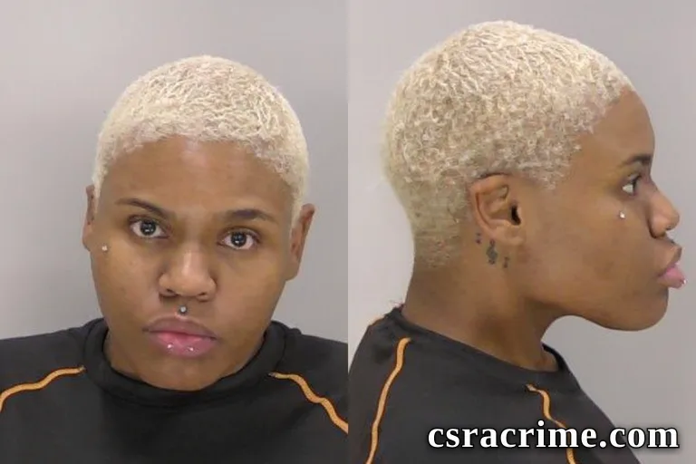 Chasity Sariah Jean Dunbar booking photo