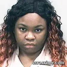 Cherelle Wright booking photo