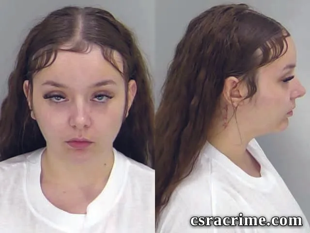 Chloe Lanier booking photo