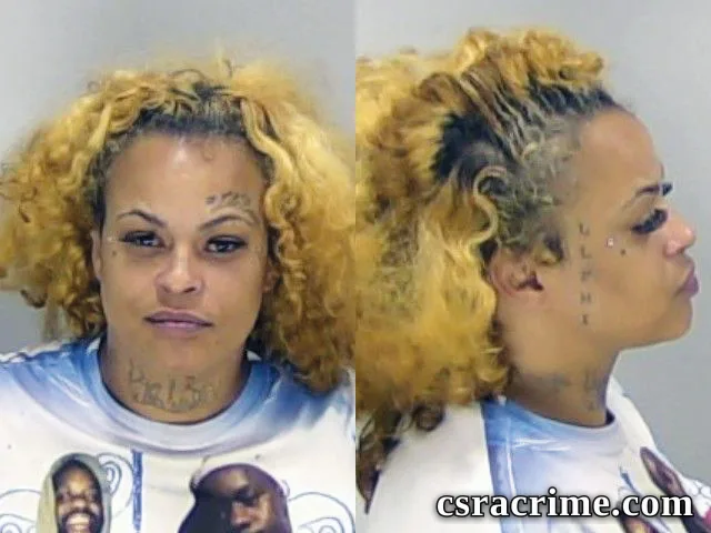 Christa Jackson booking photo