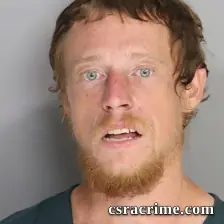 Christian Fincher booking photo