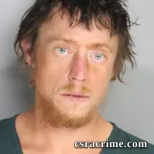 Christian Fincher booking photo