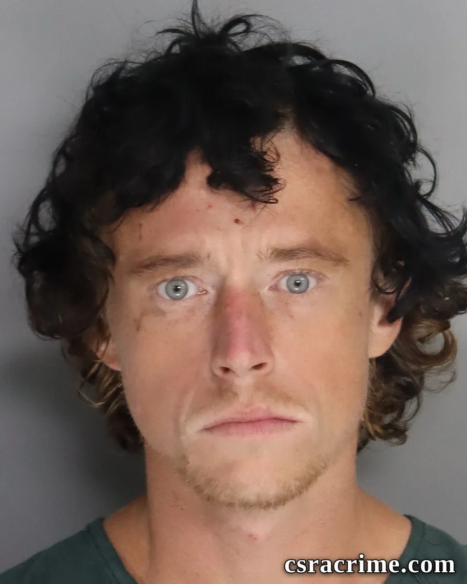 Christian Fincher booking photo