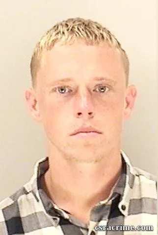 Christian Fincher booking photo