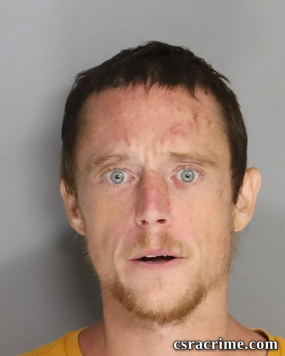 Christian Fincher booking photo