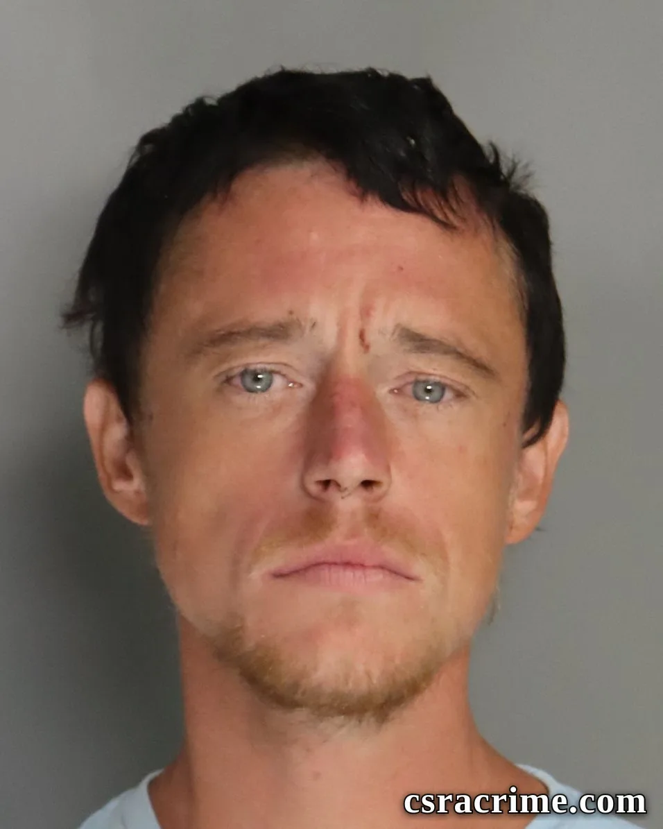 Christian Fincher booking photo