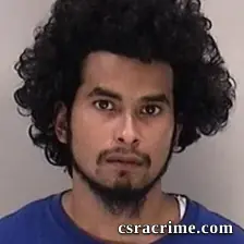 Christian Vargas booking photo