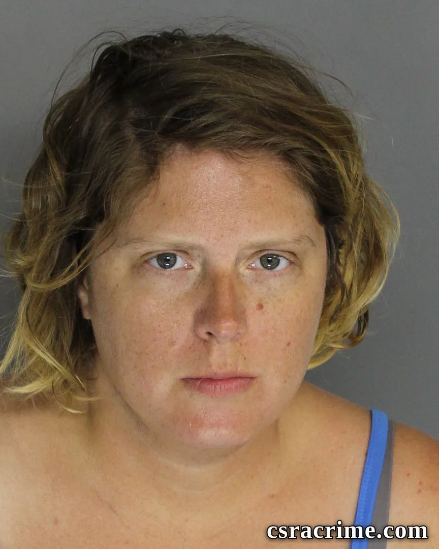Christie Crosby booking photo
