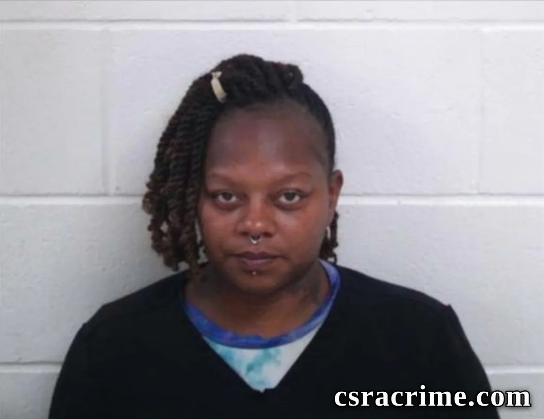 Christina Brady Brown booking photo