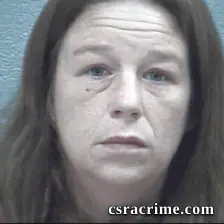 Christina Cadle booking photo