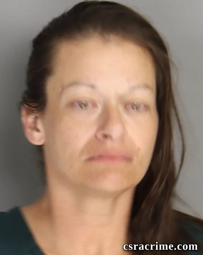 Christina Carter booking photo