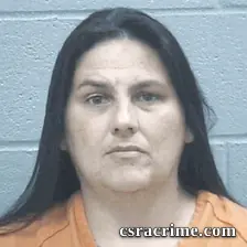 Christina Oates booking photo