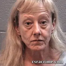 Christine Hall booking photo