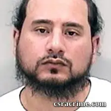 Christopher Mecado booking photo