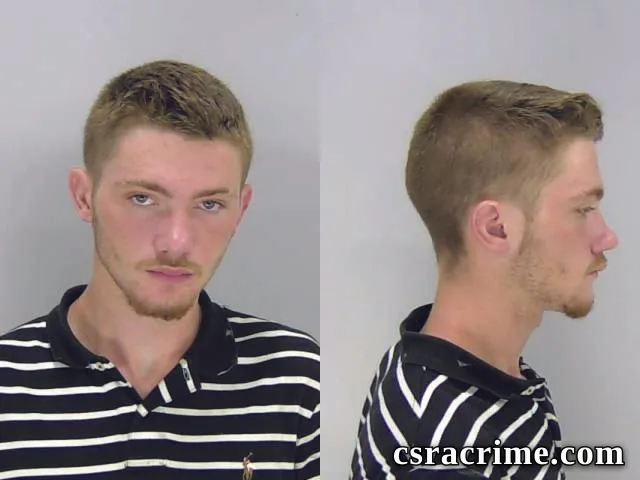Cody Taylor booking photo