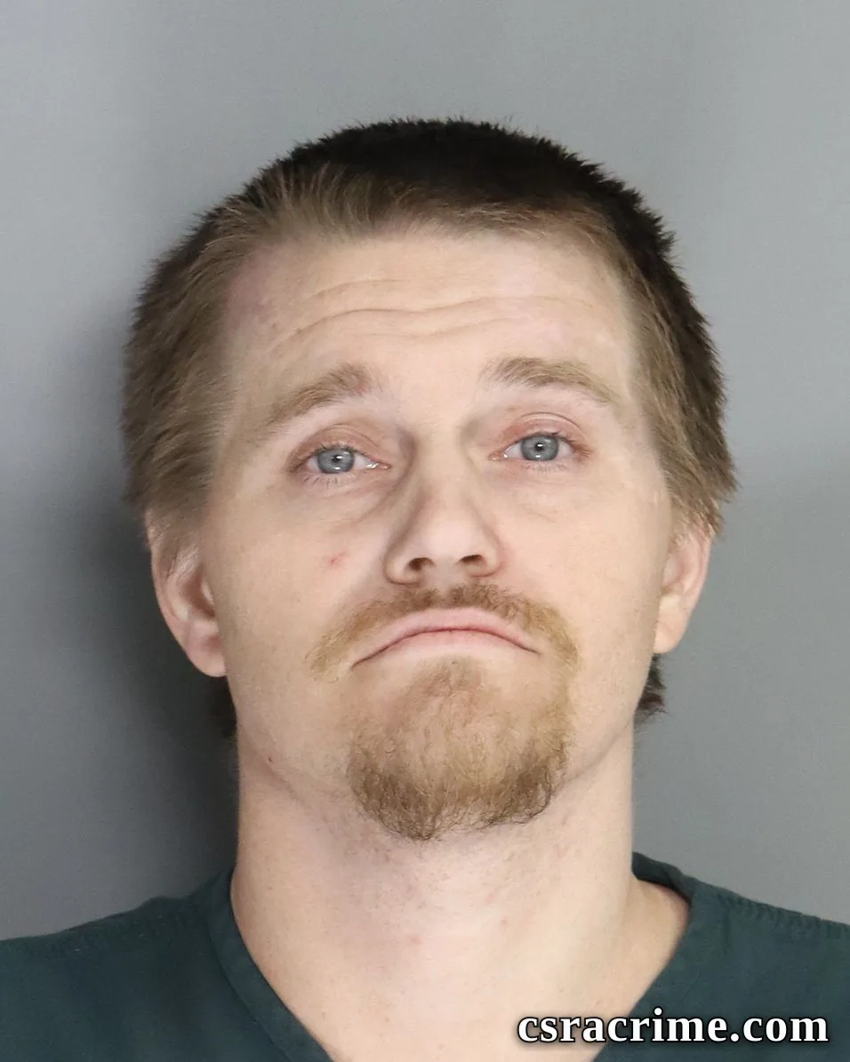 Colby Reed booking photo