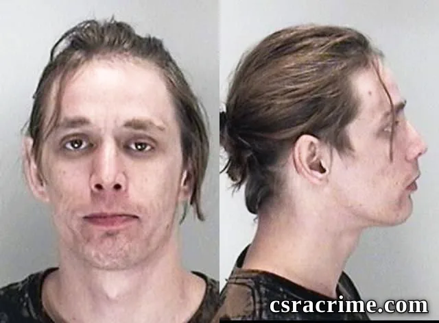 Colson Burdell booking photo