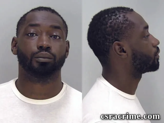Corey Fedrick booking photo