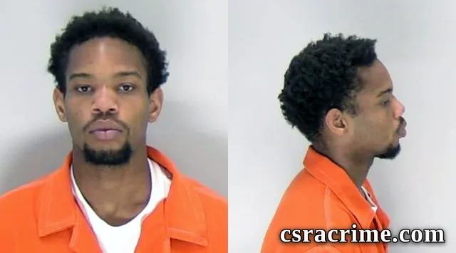 Corey Tate booking photo