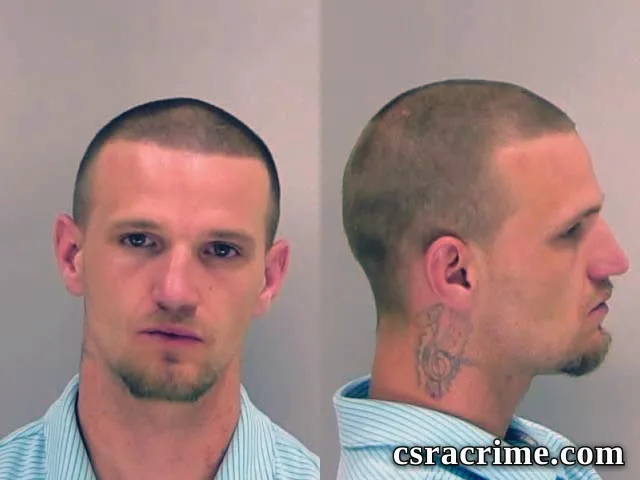 Cory Sargent booking photo