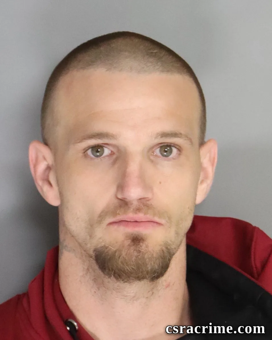 Cory Sargent booking photo