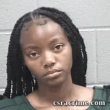 Courtney Bacon booking photo