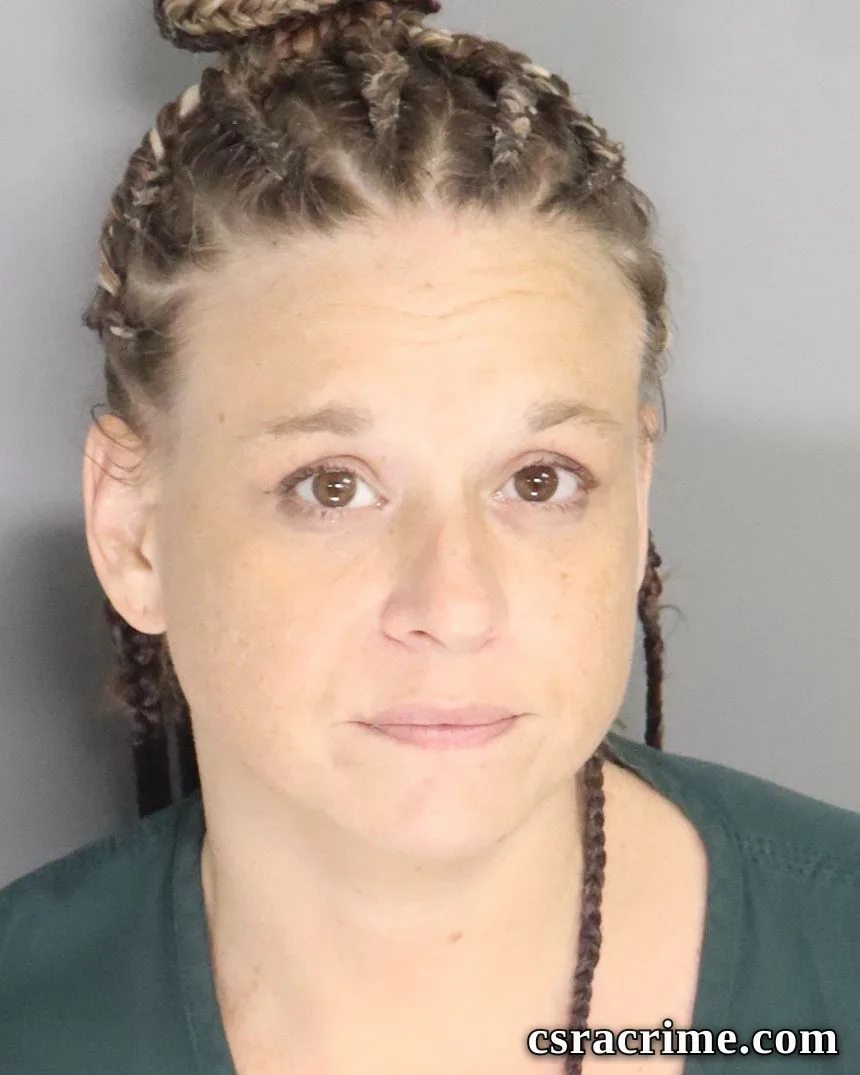Courtney Gammons booking photo