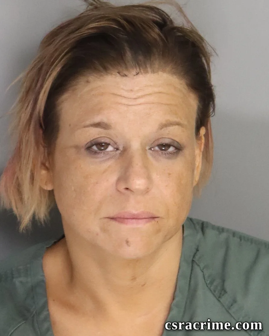 Courtney Gammons booking photo