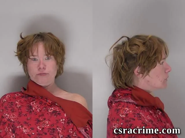 Courtney Lott booking photo