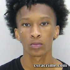 Cruz Holmes booking photo
