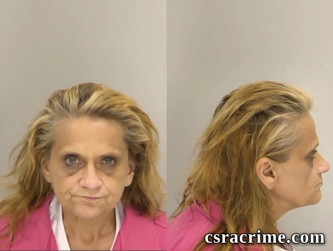 Cynthia Adams booking photo