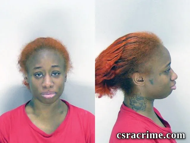 Daijah Cooper booking photo