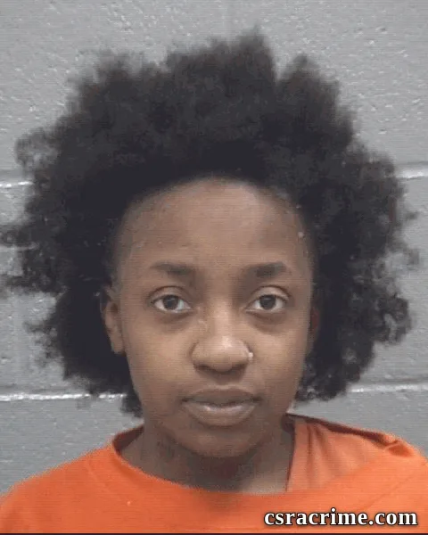 Daijah Geter booking photo