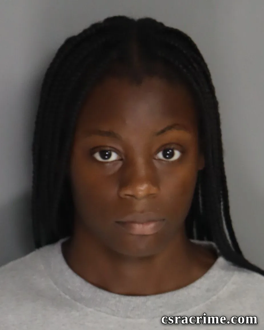 Daijah Smalls booking photo