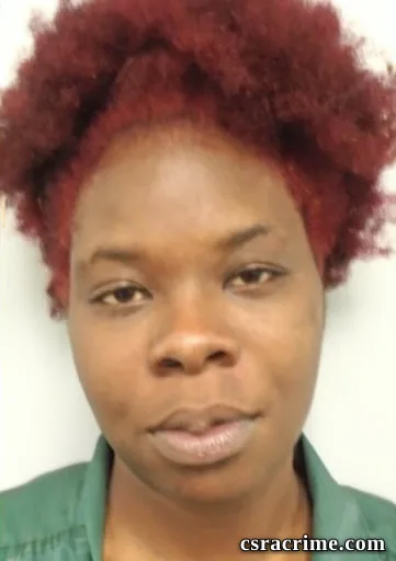 Daije Brianna Lewis booking photo