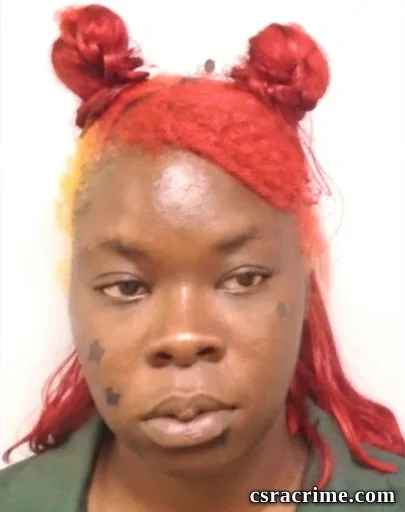 Daije Brianna Lewis booking photo