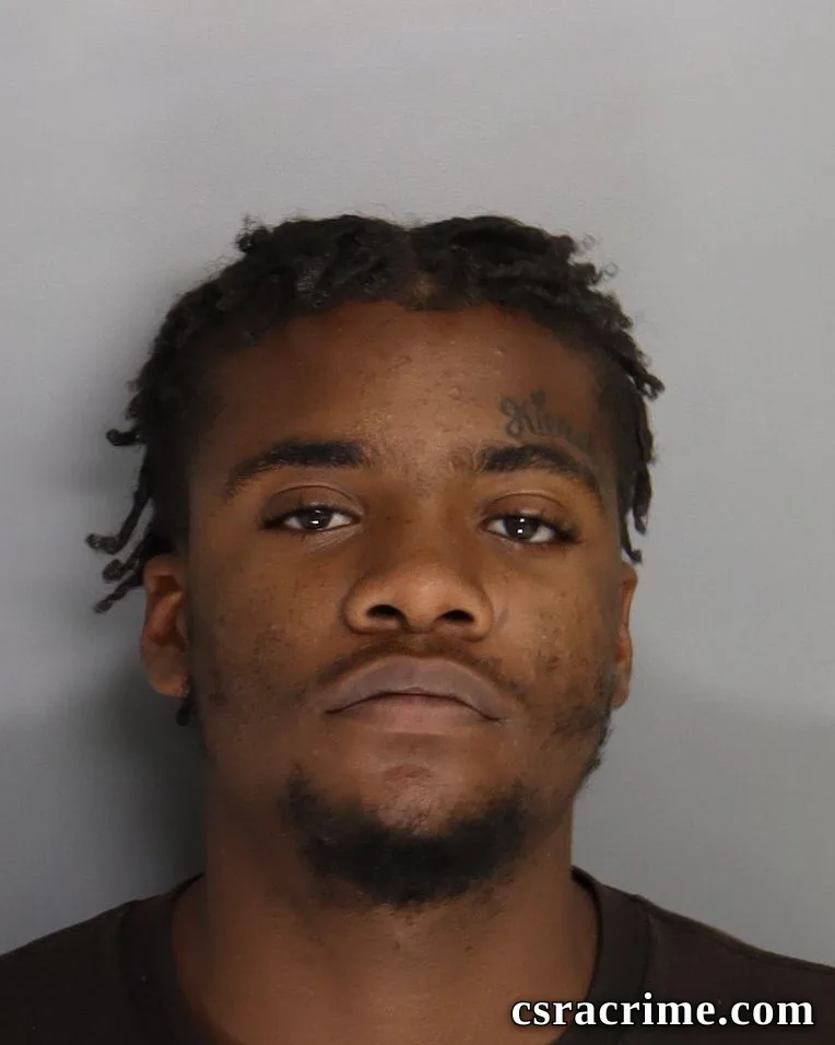 Damian Evans booking photo