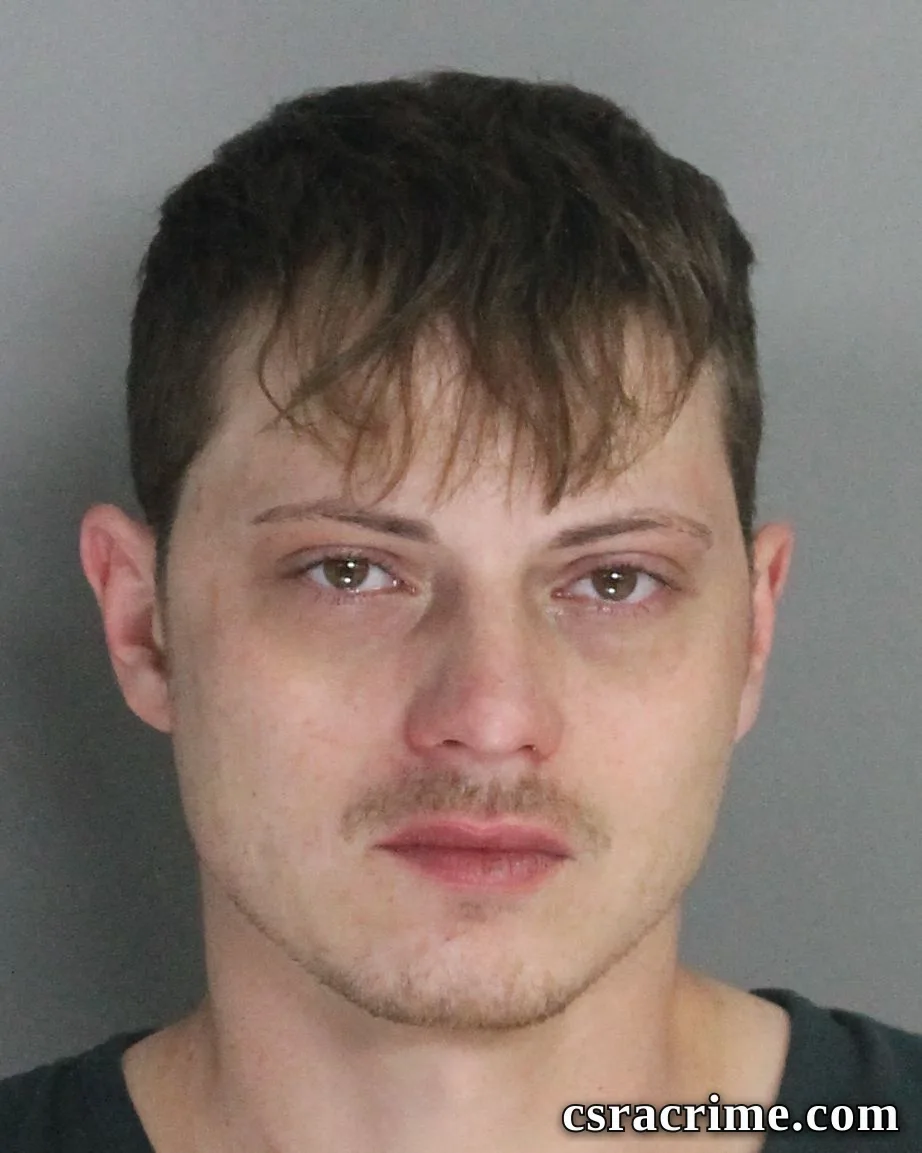 Daniel Sevier booking photo