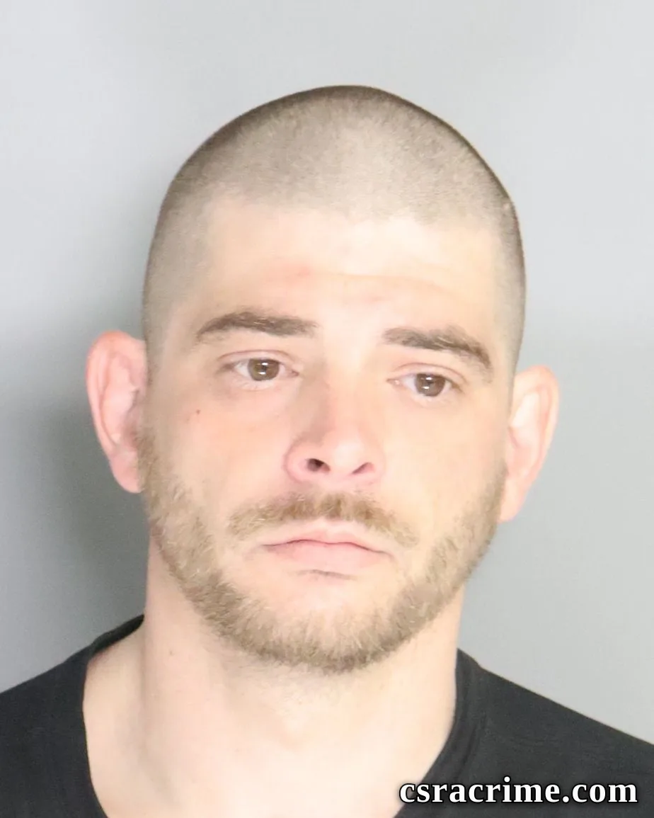 Daniel Turner JR booking photo