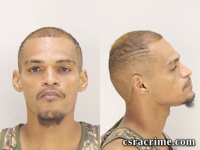 Danny Terrell JR booking photo