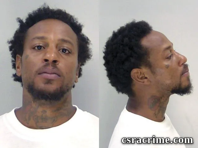 Darius Gamble booking photo