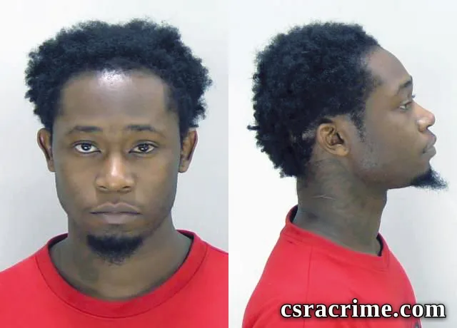 Darius Lester JR booking photo