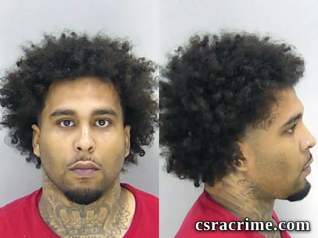Darius Rainey booking photo