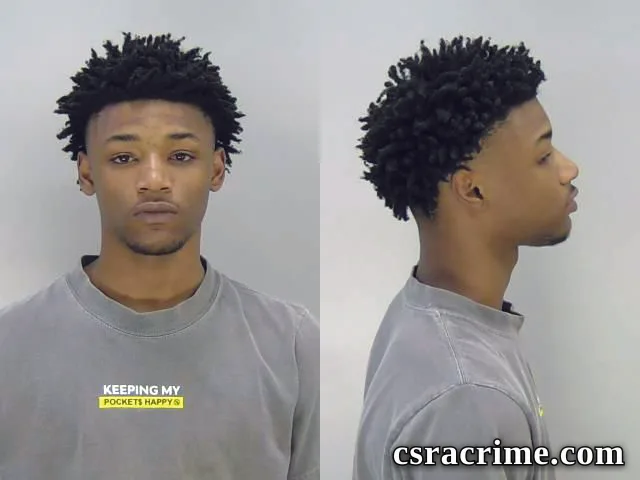 Darrion Williams JR booking photo