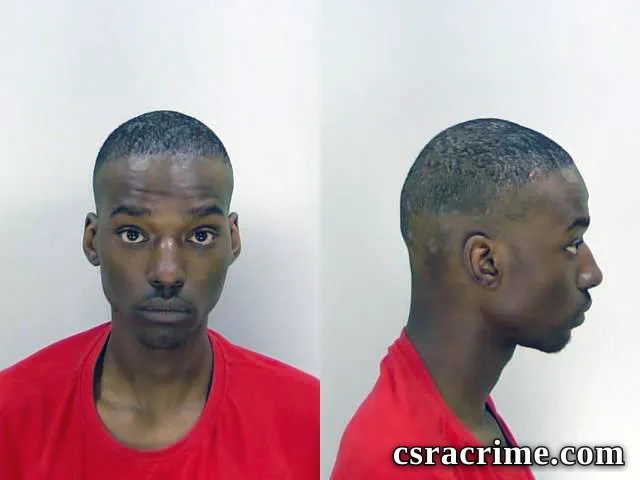 Darrius Moss booking photo